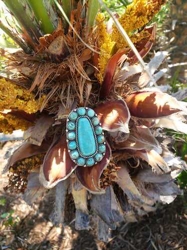 Beautiful Turquoise Ring - Borderline Hippie Boutique