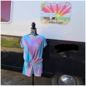 Cotton Candy Tie Dye Lounge Set!