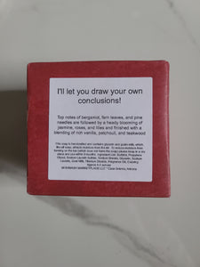 Funny Soap - My EX & Satan. Hand Crafted Goats Milk soap