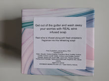 Funny Soap- FALL ON YOUR ASS. Infused with Real Wine!