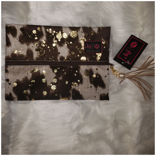 MEDIUM Acid Wash Cowhide! - Borderline Hippie Boutique