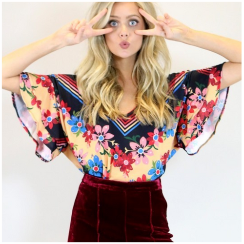 Judith March Golden state of mind top! - Borderline Hippie Boutique