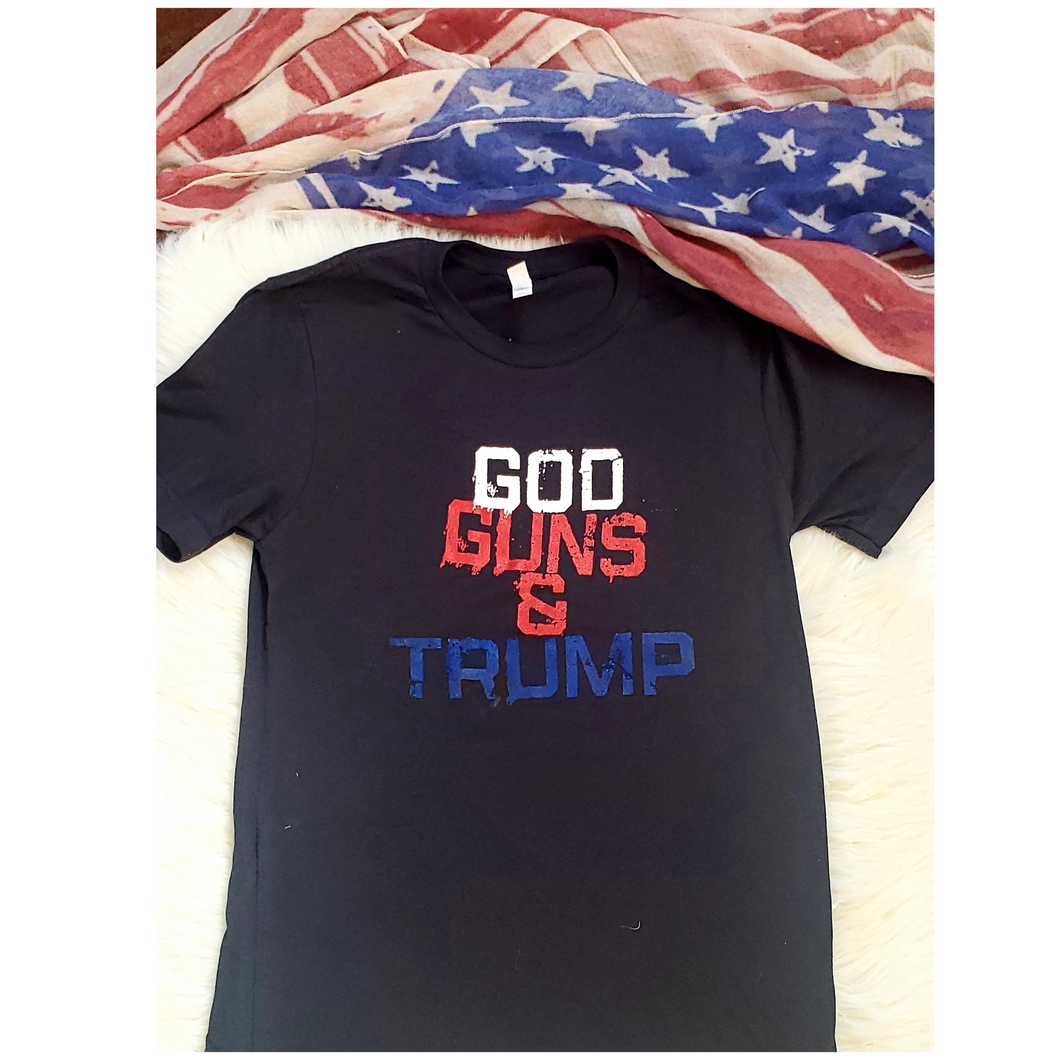 God Guns & Trump - Borderline Hippie Boutique