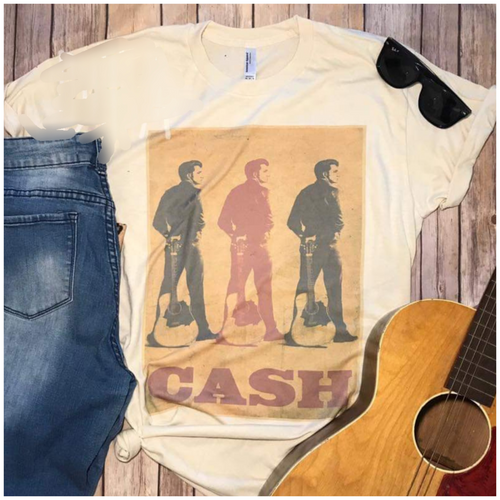 Johnny Cash T - Borderline Hippie Boutique