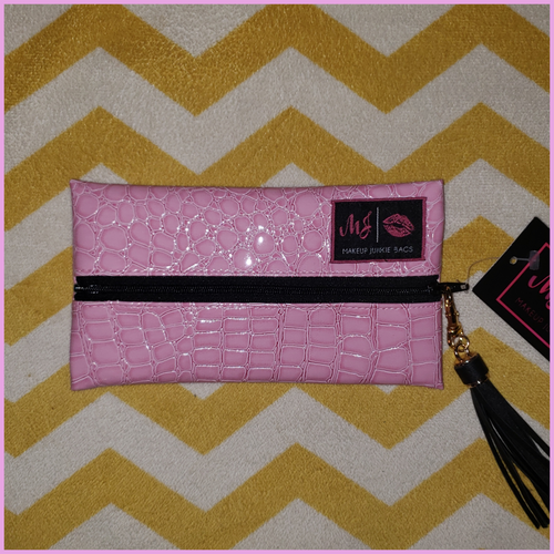 MINI Blush Makeup Junkie Bag - Borderline Hippie Boutique
