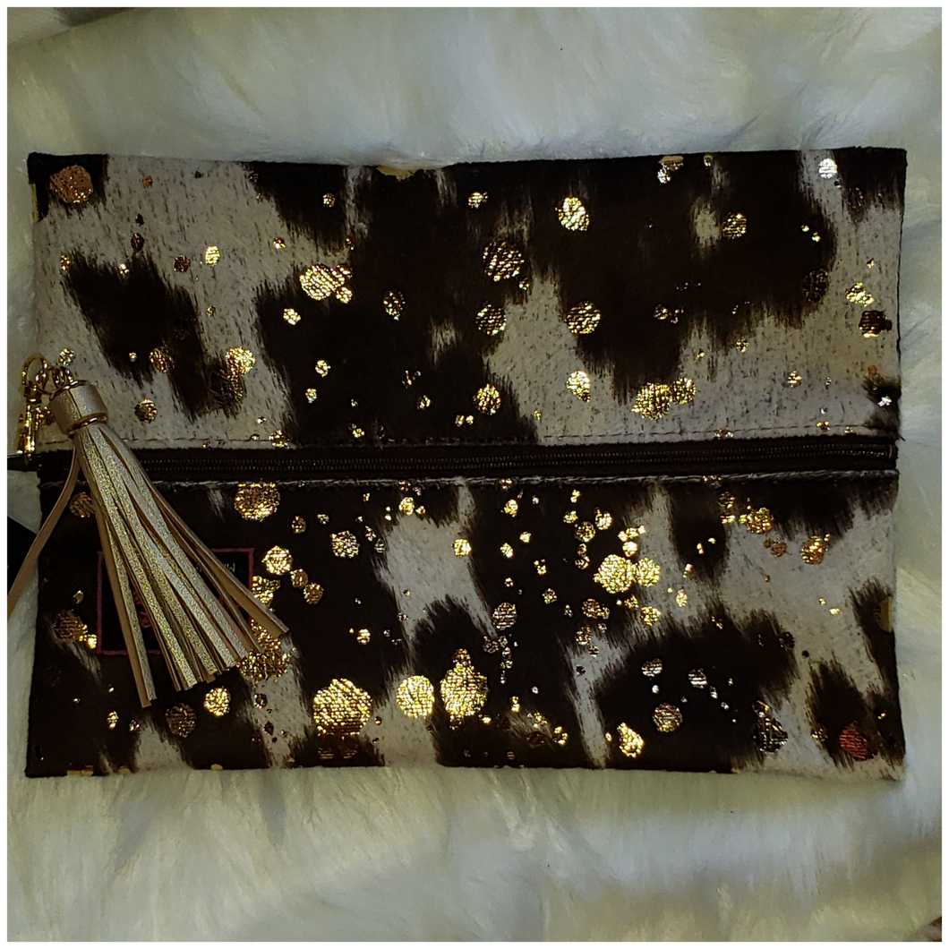 MEDIUM Cowhide Junkie Bag! - Borderline Hippie Boutique