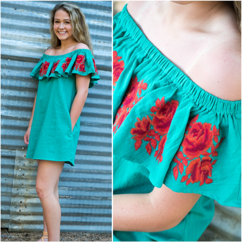 Olivia Dress - Borderline Hippie Boutique