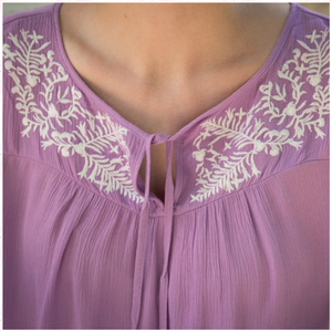 Lavender Lola Top - Borderline Hippie Boutique