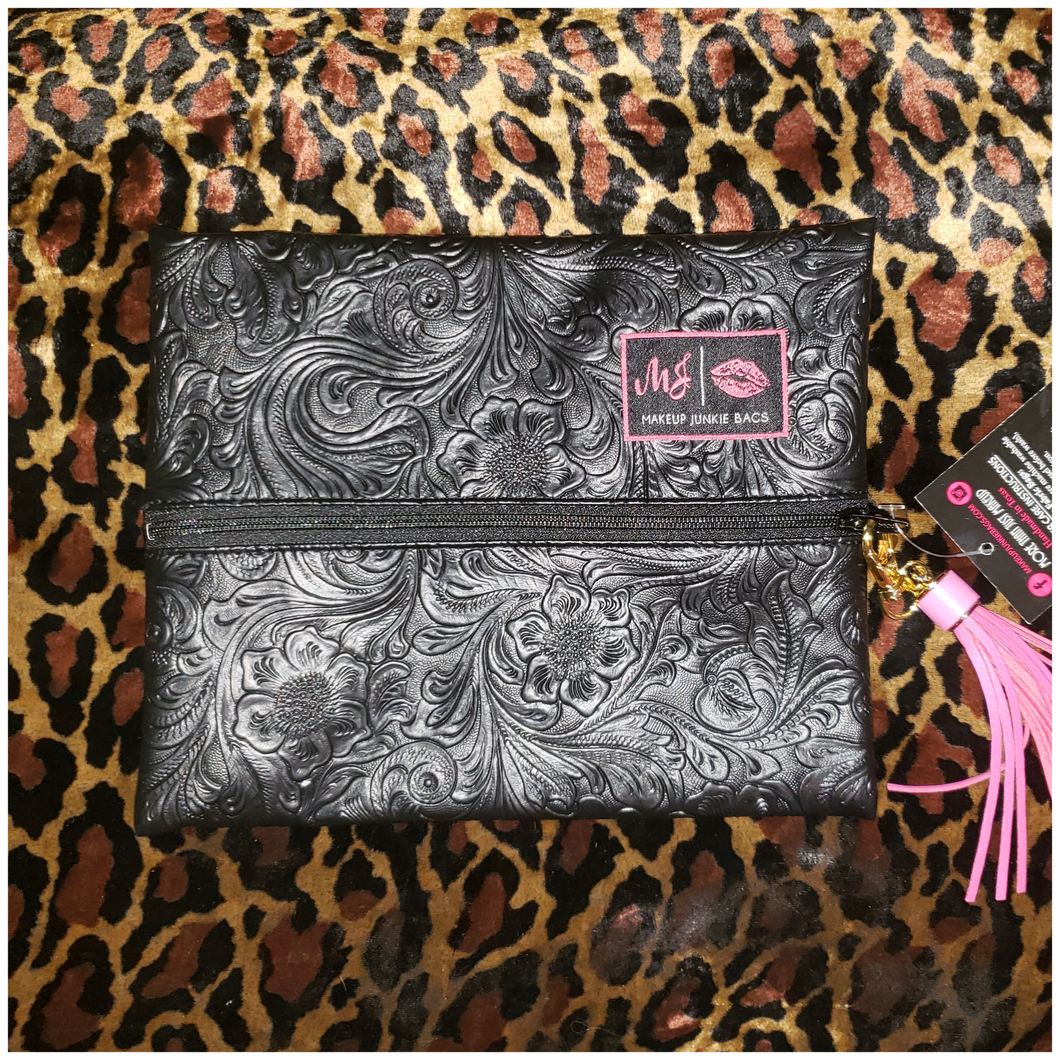 SMALL Black Makeup Junkie Bag! - Borderline Hippie Boutique