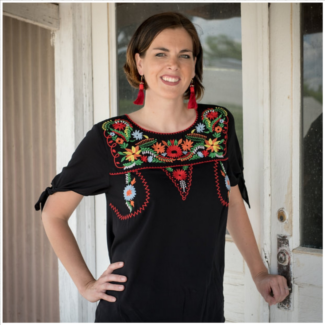 Black Maria Top - Borderline Hippie Boutique