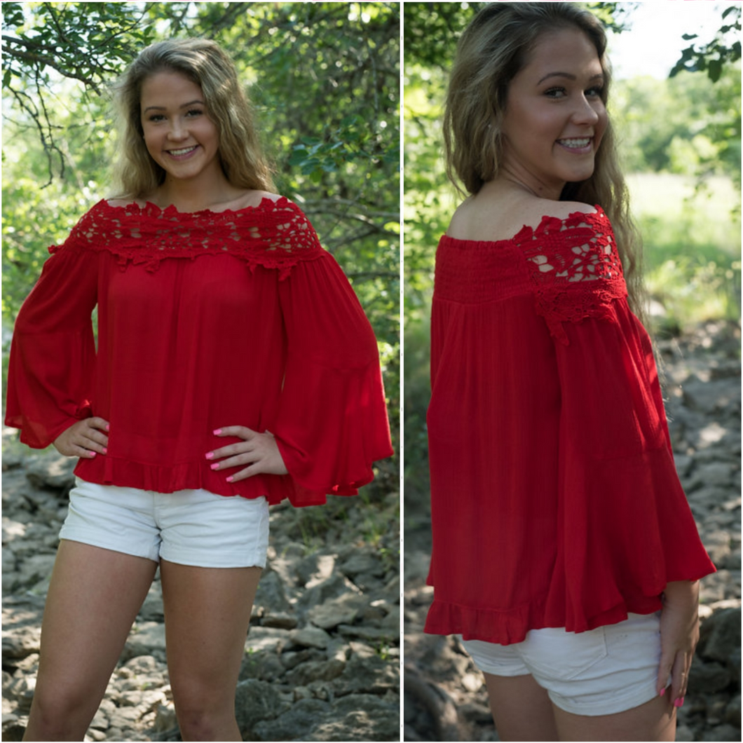 Lady In Red! - Borderline Hippie Boutique