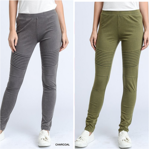 Moto Leggings - Borderline Hippie Boutique