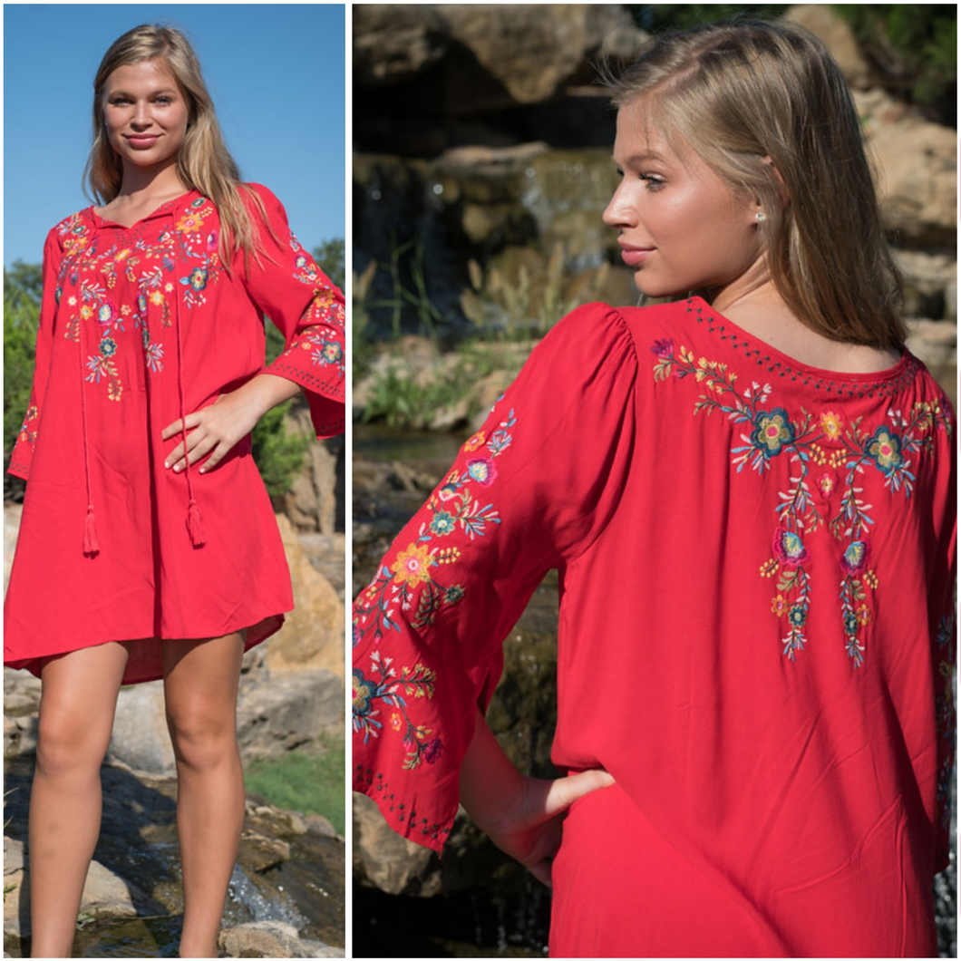 Fiesta Dress/Tunic... Depending on height. - Borderline Hippie Boutique