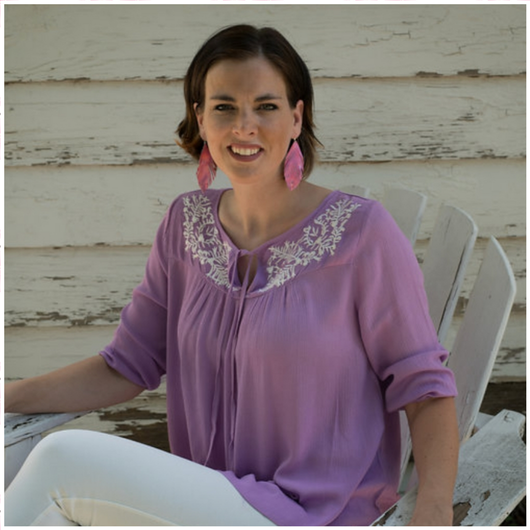 Lavender Lola Top - Borderline Hippie Boutique