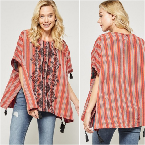 Josi Poncho - Borderline Hippie Boutique