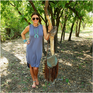 Gracie High/Low Dress - Borderline Hippie Boutique