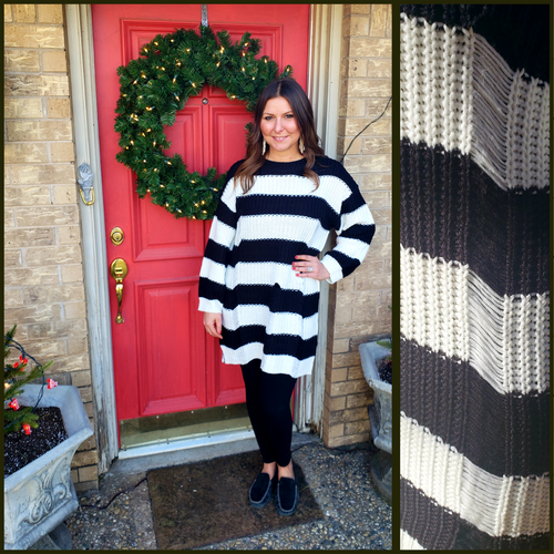 Casual & Cozy Tunic Sweater - Borderline Hippie Boutique