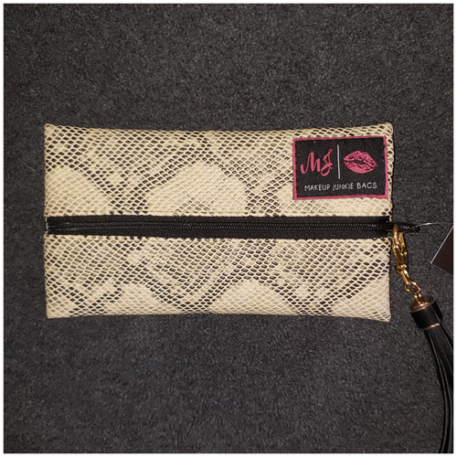 MINI Snakeskin Makeup Junkie Bag! - Borderline Hippie Boutique