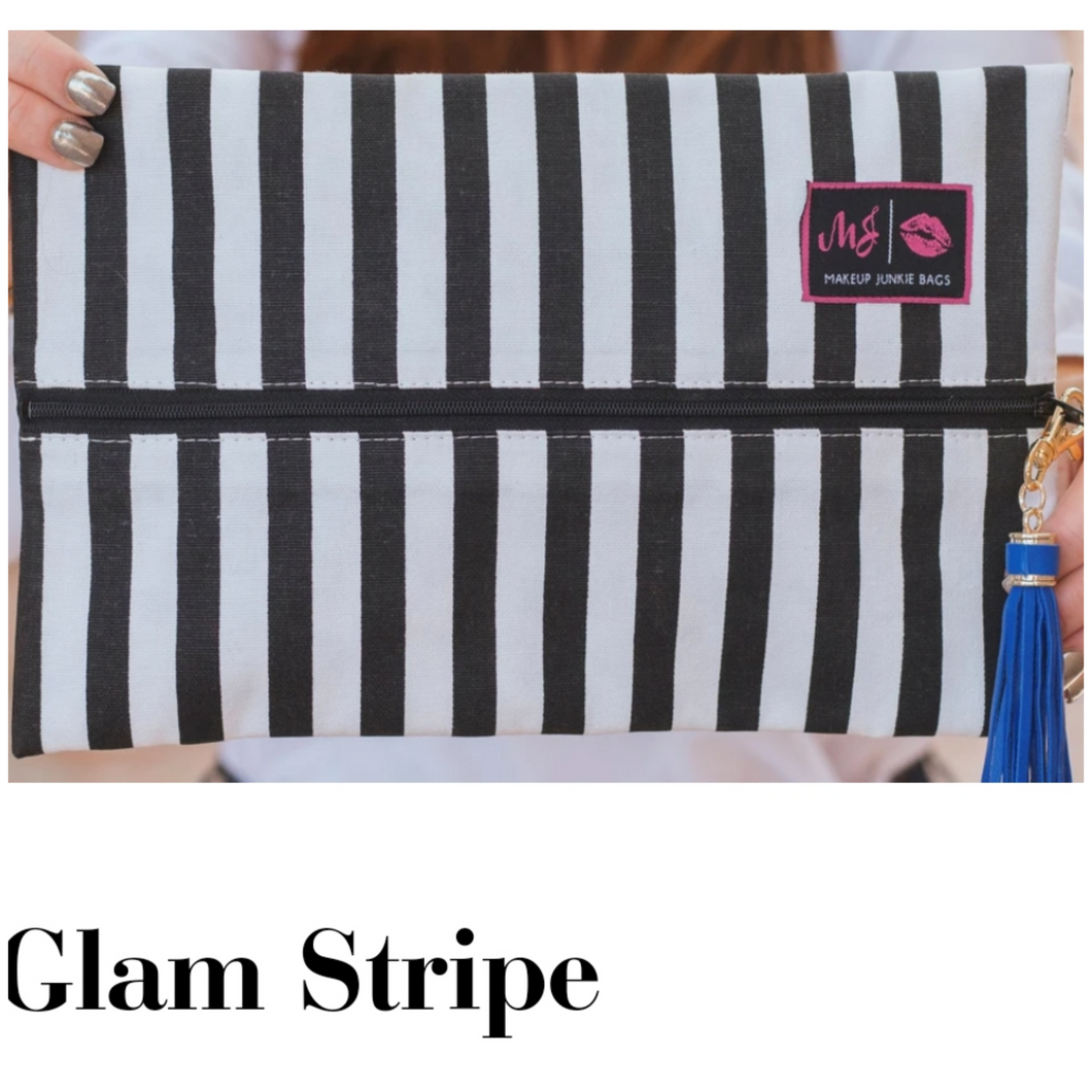 MEDIUM 8x11.5 GLAM STRIPE