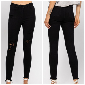 JUDY BLUE HIGH WAIST JET BLACK