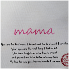 Mama Silver 16-19" Rhodium Plated