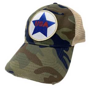 Judith March USA Camo cap