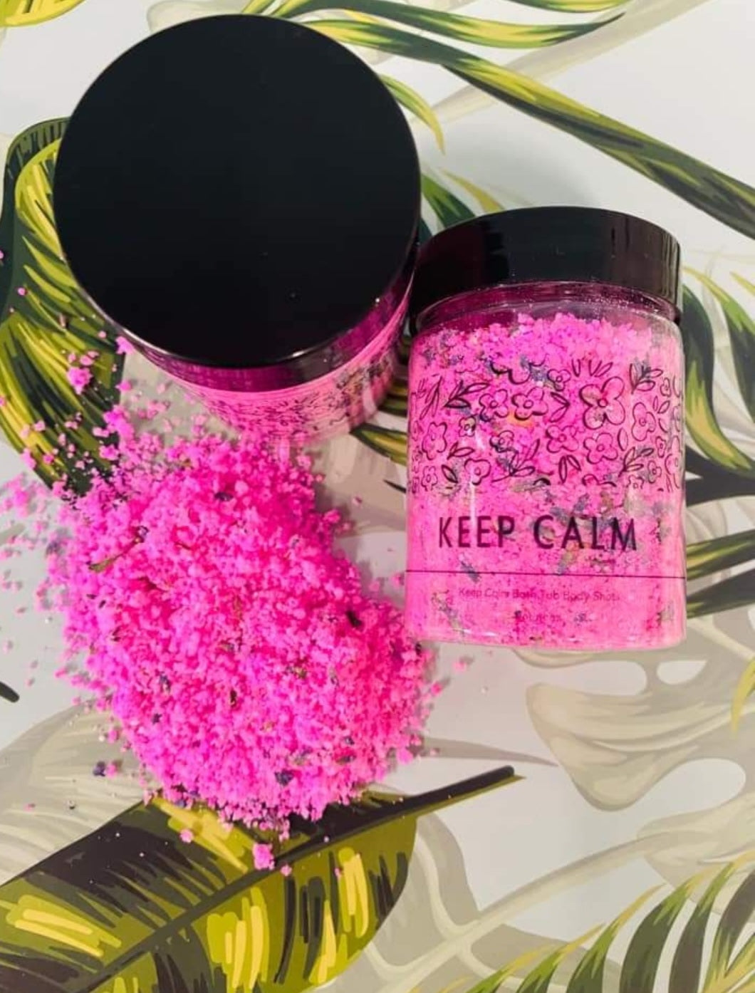 Lavender Keep Calm Foaming Bath Shots