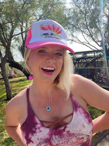 BORDERLINE HIPPIE TRUCKER HAT