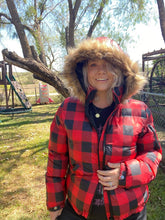 Judith March Plaid Puffer Jacket!